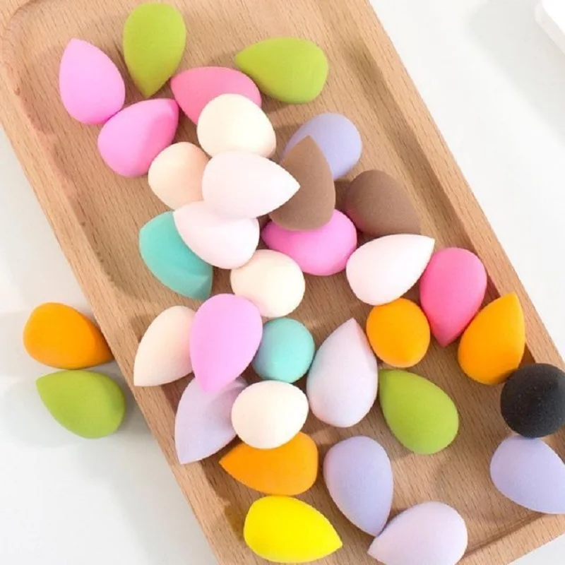 

6Pcs Mini Makeup Sponge Powder Puff Beauty Sponge for Makeup Concealer Liquid Foundation Face Cosmetic Puff Make Up Sponge