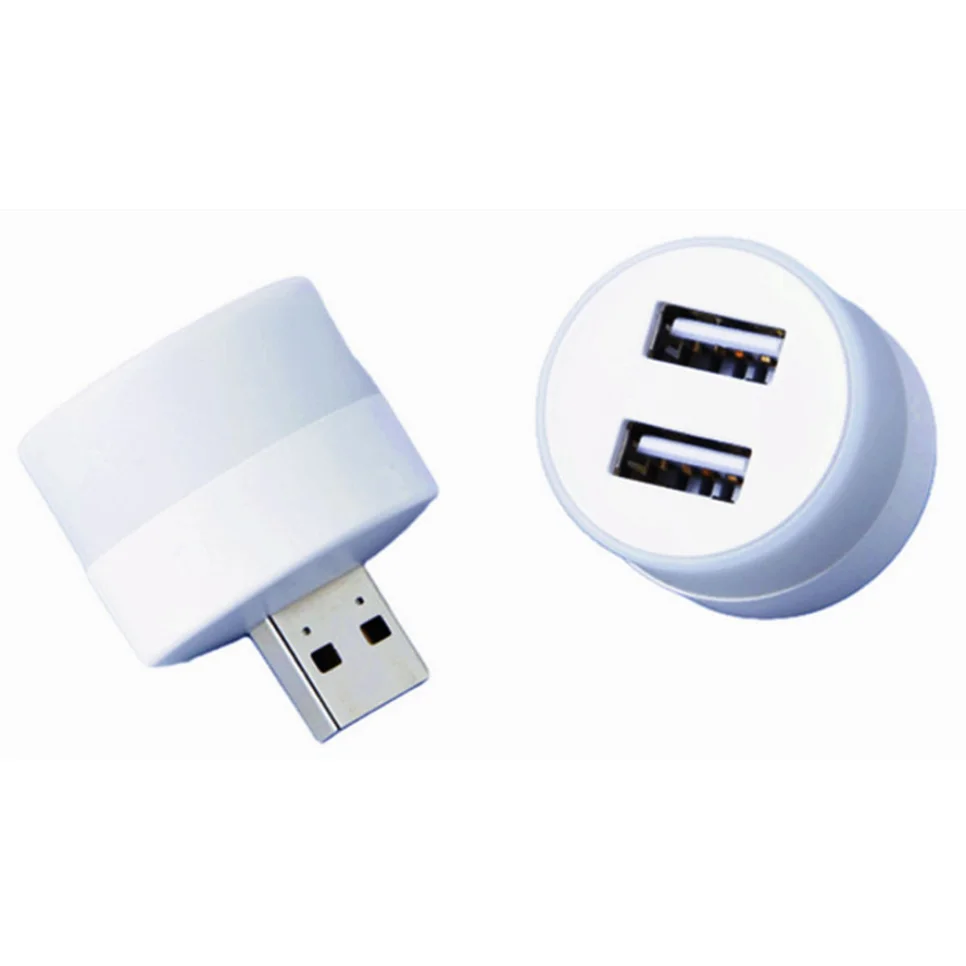 USB Plug Lamp Mobile Power Charging 5V USB Small Book Lamps LED Eye Protection Small Reading Light Round Light Night led light night light led desk lamp book light mini night light mini led light