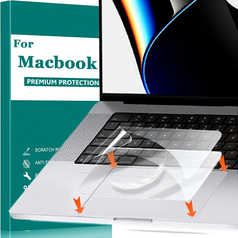 Trackpad Protector For Macbook Pro 16 15 Air 13 Touch Pad Cover Anti-Scratch Anti-Water Protective Stickers for Apple