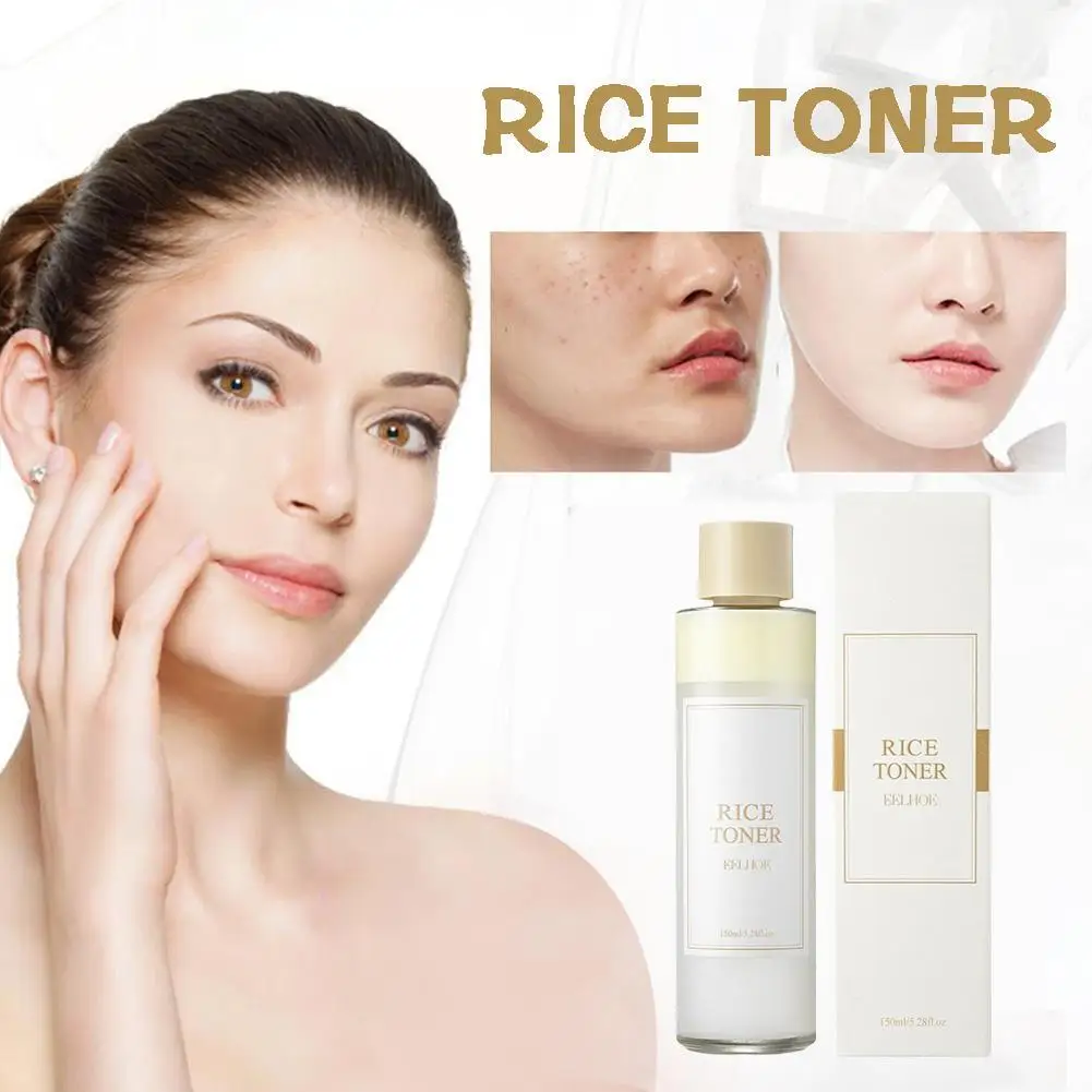 150ml Rice Face Toner Anti-aging Moisturizing Essential Toner Facial Skin Care Brighten Improve Fine Line Korean Makeup