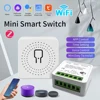 Smart WiFi/Zigbee Switch 16A 20A Module Relay Breaker 2-way Control Tuya Smart Life APP Alexa Google Assistant Voice Control