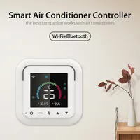 Tuya WiFi Smart Air Conditioner Controller Temperature Humidity Infrared USB Controller LCD Touch Screen for Google Home Alexa - Image 2