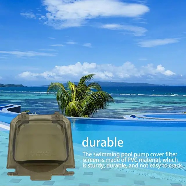 Szűrő Fedél A Medence Szivattyú Kosár Fedele Hordozható Föld Alatti És Feletti Úszáshoz - Image 5