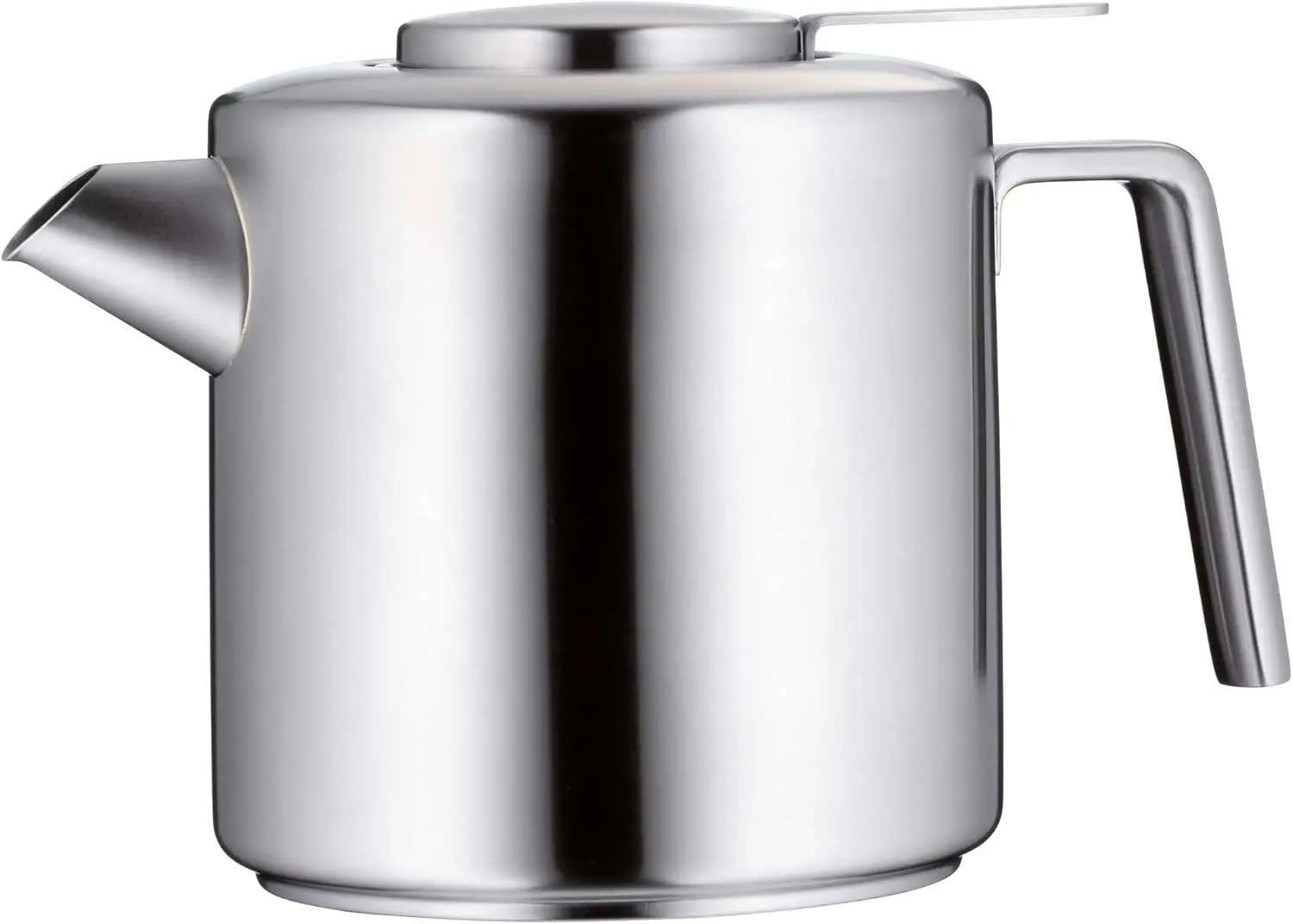 Cult Teapot with Stoeven, Stainless Steel, Silver, 1.2 l