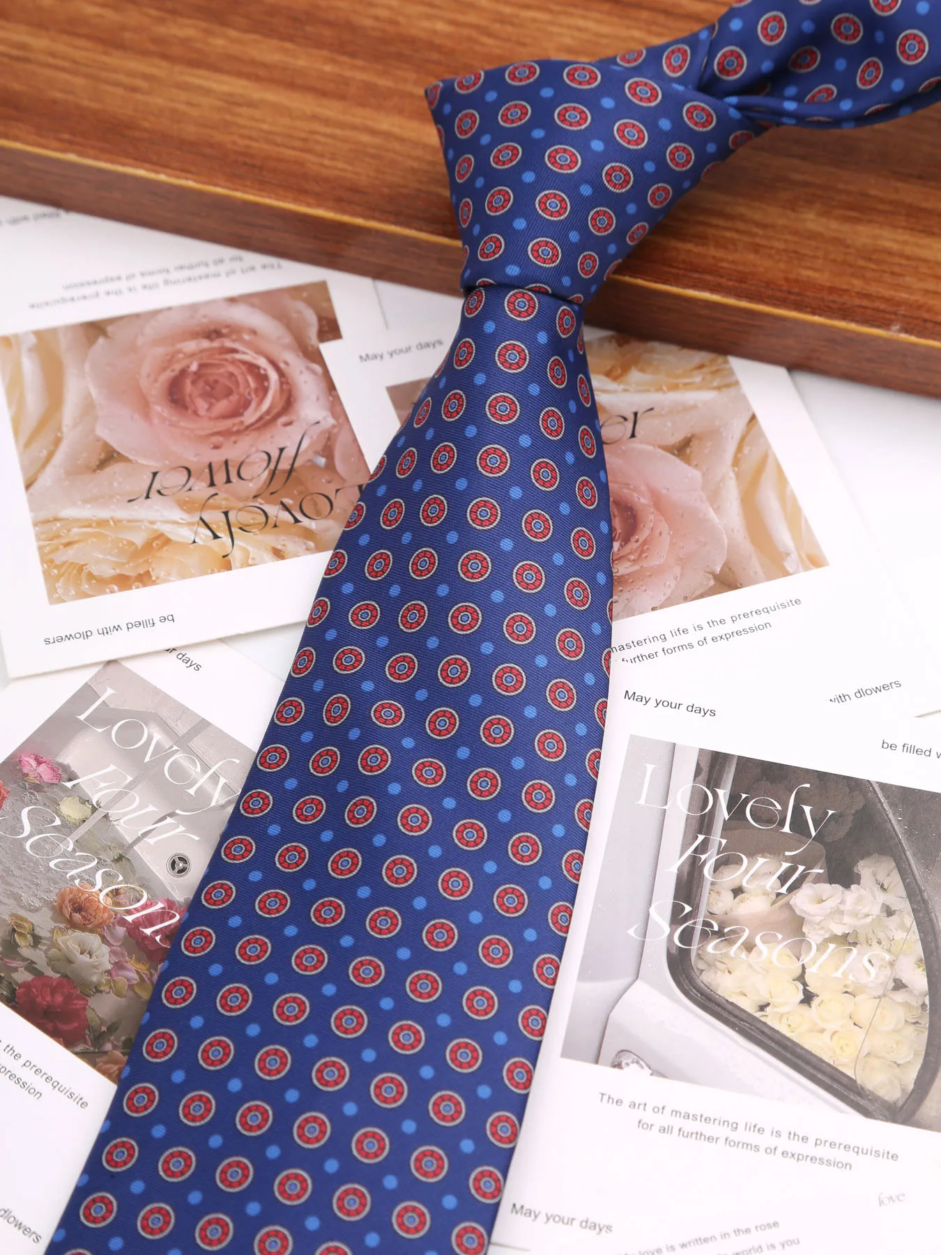 8 cm Wide Print Ties For Men Women Plaids Printing Neck Tie For Wedding Business Groom Neckties Fashion Men's Flower Neck Tie