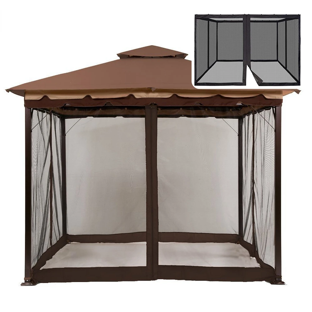 

Outdoor Tent Mosquito Net Terrace Corner Net Fence Net Garden Pavilion Insect Net антимоскитная штора Mosquito Tent