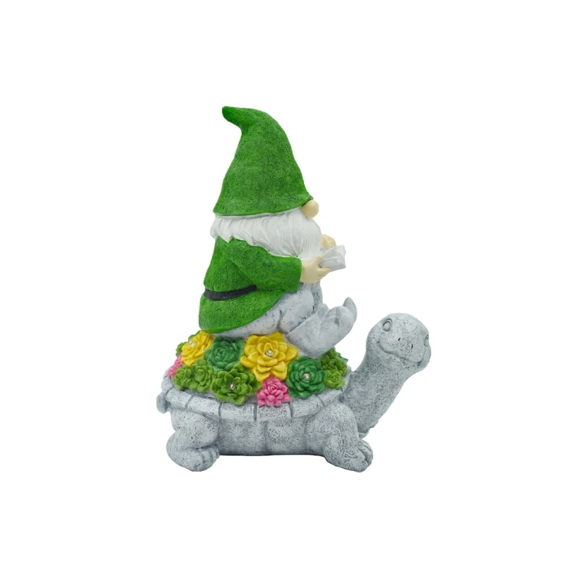 

Solar Power Christmas Decorative Dwarf Statue Lights Resin Craft Solar Lights for Outdoor Lighting and Garden Decoration