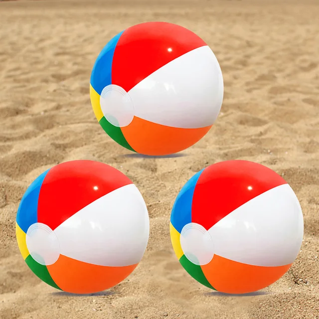 30 Cm PVC Inflatable Beach Ball Summer Water Ball Toys For Kids 5