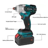 21V Cordless Electric Impact Wrench Brushless Electric Wrench Power Tools Hand Drill Socket Power Tool For Makita 21V Battery 5