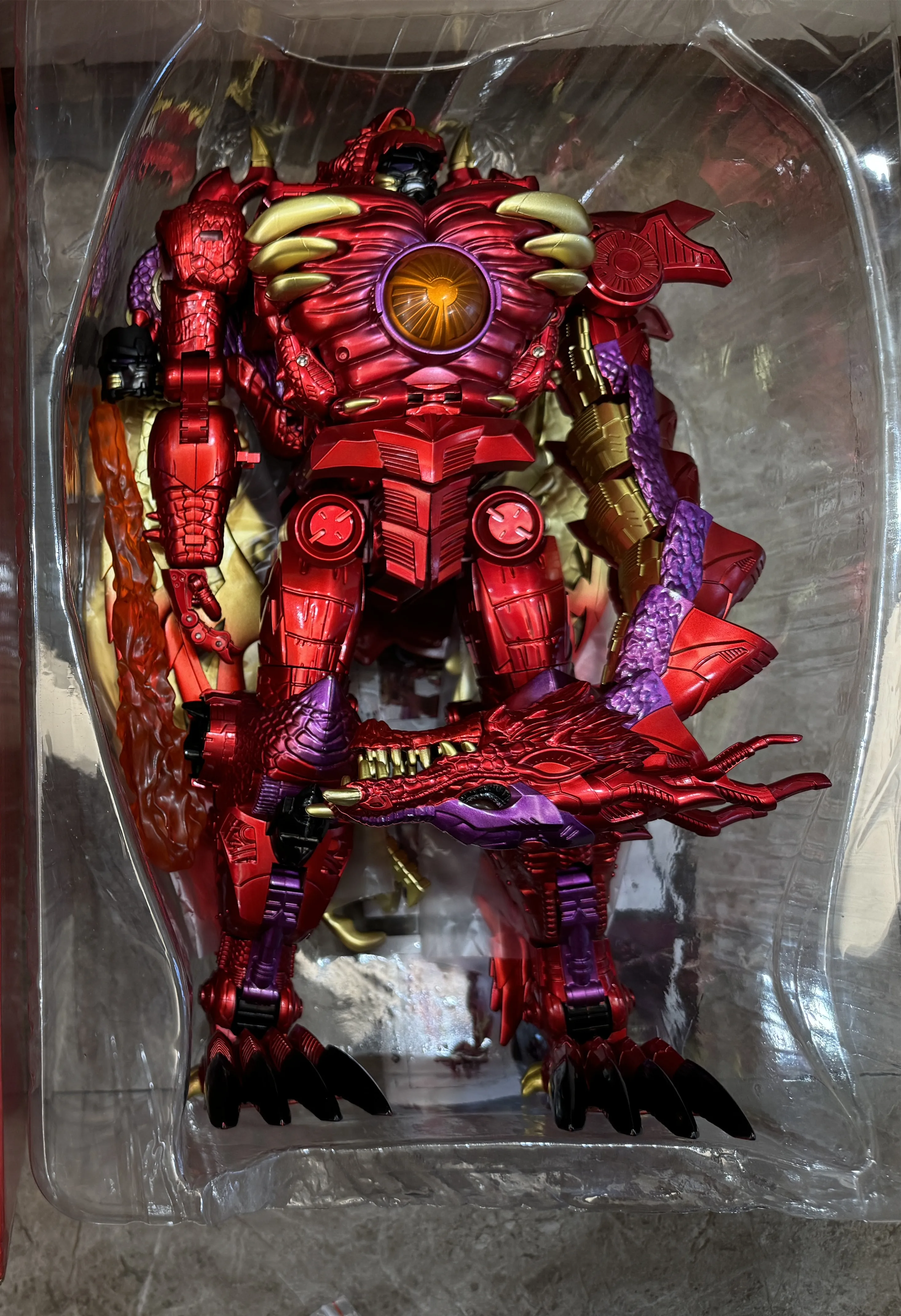 IN STOCK ] BMB TAIBA RD-01 RD01 Large Size BW MG Red Dragon Beast 