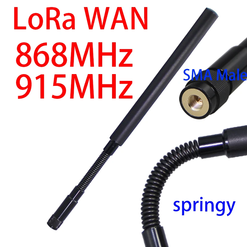 Antenne Meshtastic 868/915MHz SMA/TNC - Portable 29cm pour Drone Radio