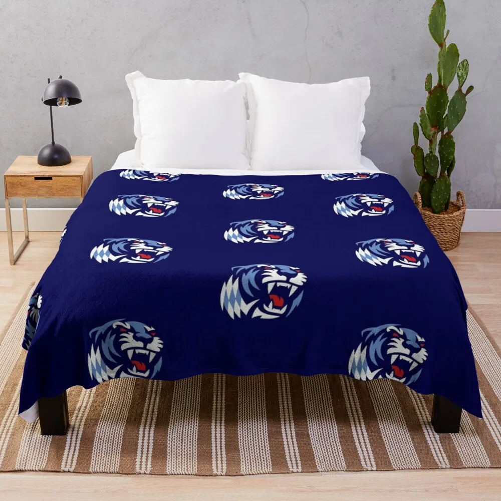 

Straubing Tigers icon essential Throw Blanket Tourist Travel Weighted Blankets