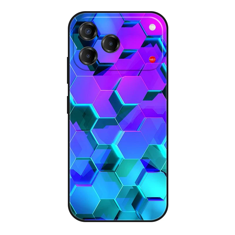 Sleek Black Matte Fashion Phone Case - Slim Soft TPU