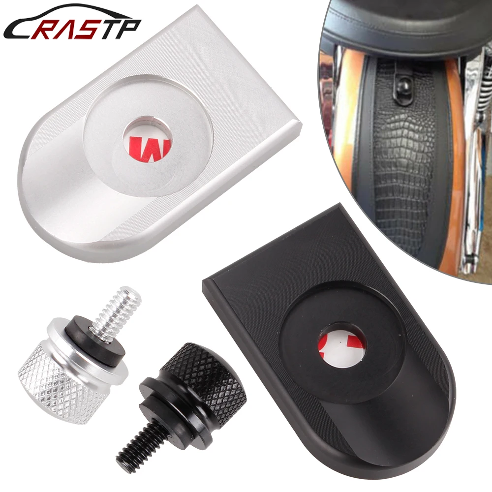 

RASTP-Motorcycle Accessories Rear Seat Bolt Fender Bolt Screw For Harley Seat Cushion Decorative Cover Screw QRF033
