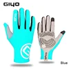Touch Screen Long Full Fingers Gel Sports bike Cycling Gloves MTB Road Bike Riding Racing Gloves Women Men Bicycle Gloves 4