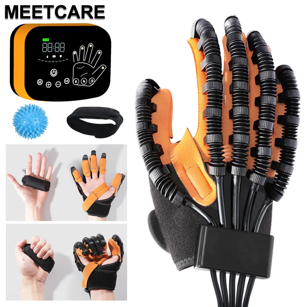 IntelligentRehabilitationRobotGlovesFingerTrainingMassagerHand