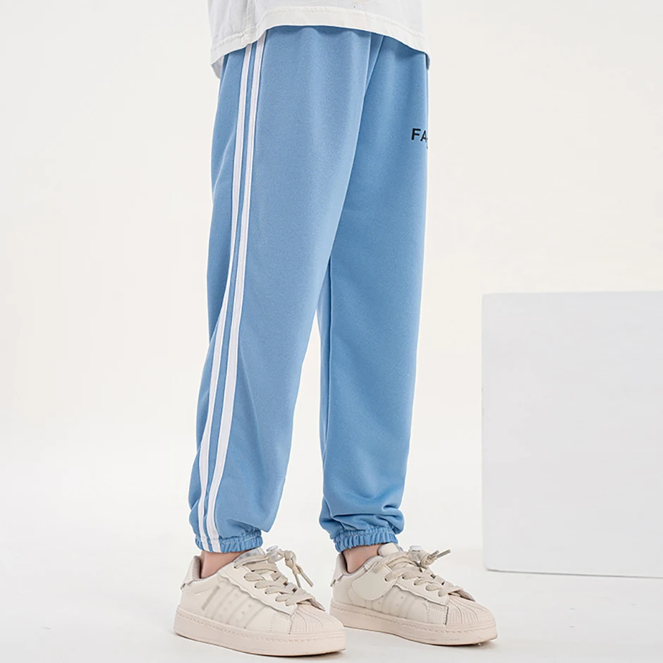 Summer And Autumn New Children's Solid Color Letter Casual Sports Sweatpants For Boys And Girls Handsome And Cute Pants 33 S80d8b046350e427482503c5e06b5c7f5j