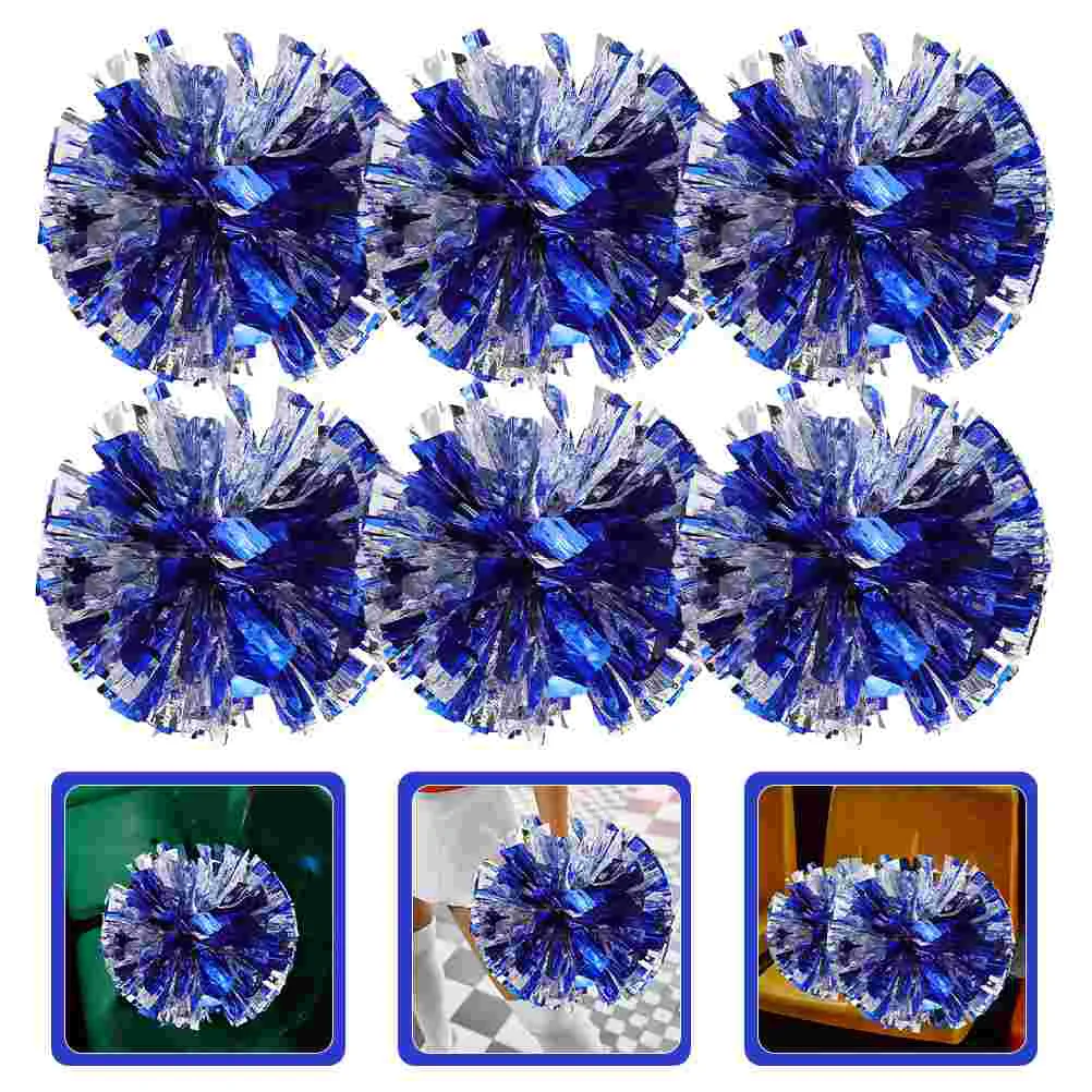 

6 Pcs Cheerleading Hand Flower Toddler Girl Accessories Cheering Pompoms Prop Props