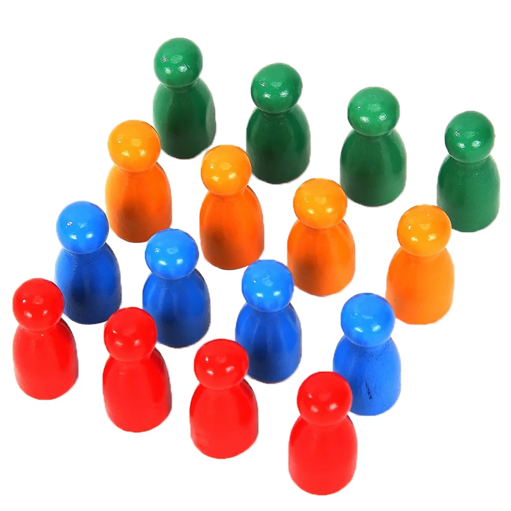 

32 Pcs Flying Chess Pieces Pawns Tabletop Markers Desktop Accessories Board Game