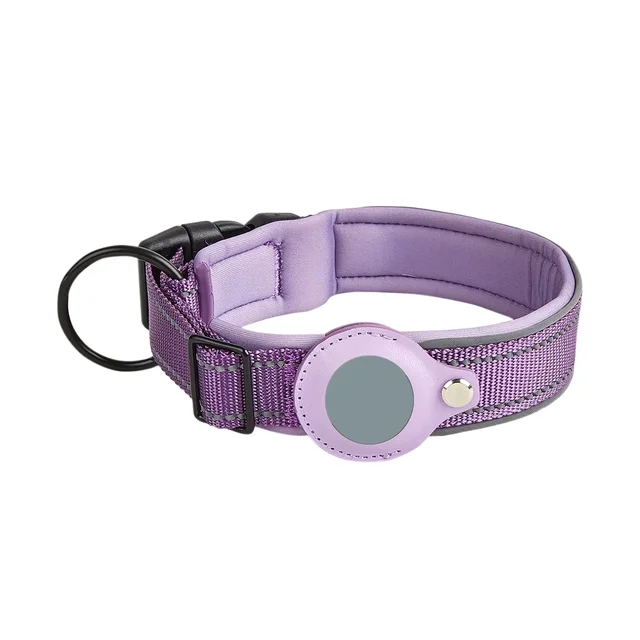 Reflective Dog Positioning Collar Gps Medium And Large Dog Non-Strangle Neck Ring Pet Tracking Anti-Lost Collar Traction Rope 4