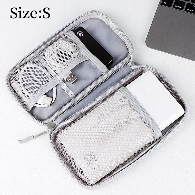 Spacious Waterproof Travel Cable and Electronics Organizer Bag