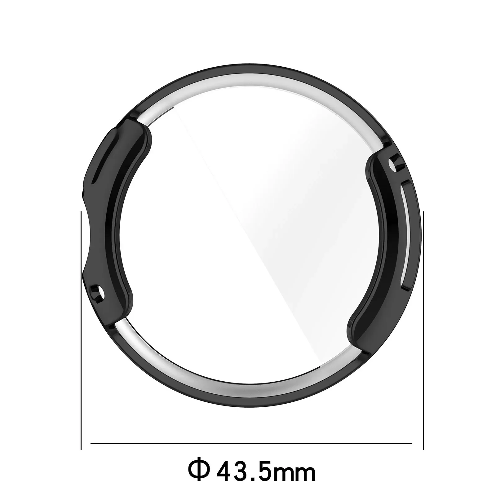 Plating Class Case Watch Screen Protector Case Watch Accessories Watch Screen Protector Watch Protective Case Watch Cover For Google Pixel Watch 3 2 1 Tempered Glass Full Coverage Screen Protector Smart Watch Shell