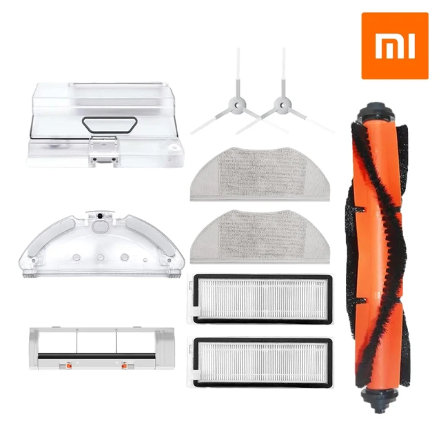 Xiaomi Mijia G1 MJSTG1 Robot Vacuum Essential Main Rolling Brush Side Brush Hepa Filter Mop Cloth Kits Water Tank Dust Box Parts Suit 1