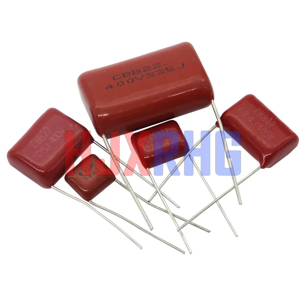 High-Voltage Polypropylene Film Capacitor Set - 10PCS