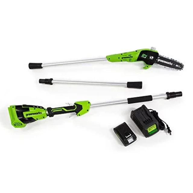  Greenworks 40V 8 Polesaw + Pole Hedge, 2.0Ah Battery