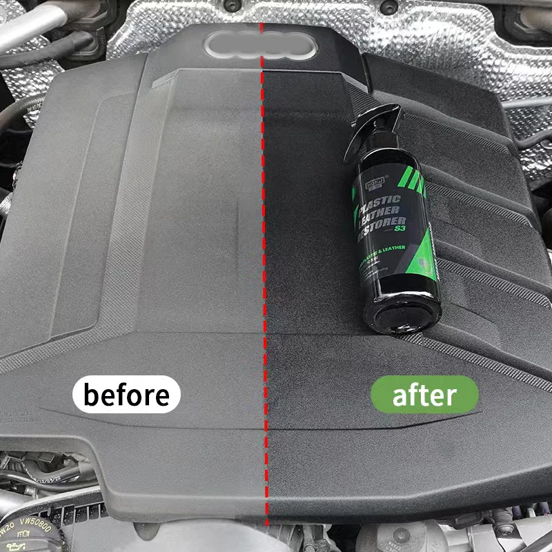 Car Interior Parts Leather Plastic Renovator Refreshing Restorer Foam Cleaner Spray Refurbishment Paste for Auto