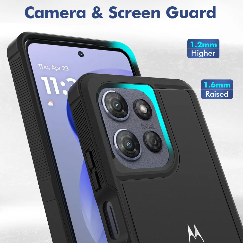 Military Grade Anti-Drop Armor Phone Case - 2-in-1 Protection Cover