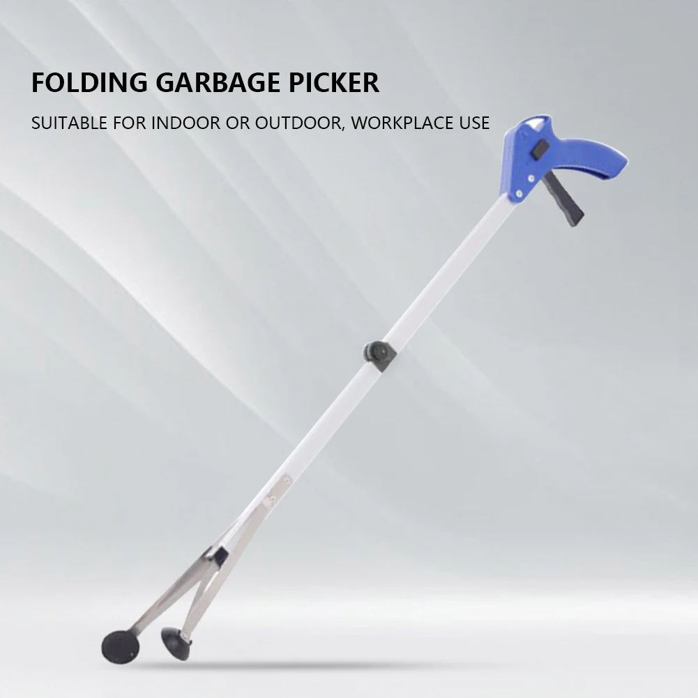 1/2/3PCS Waste Leaves Pick Aluminum Alloy Litter Picker Strong Rubber Suction Cups Reacher Grabber Tool for Outdoor Home Garden