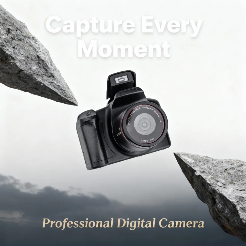 Fotocamera digitale Portatile Zoom 16X Videocamera Fotografia Teleobiettivo Fotocamera per studenti Principianti Fotografo professionista - Image 6