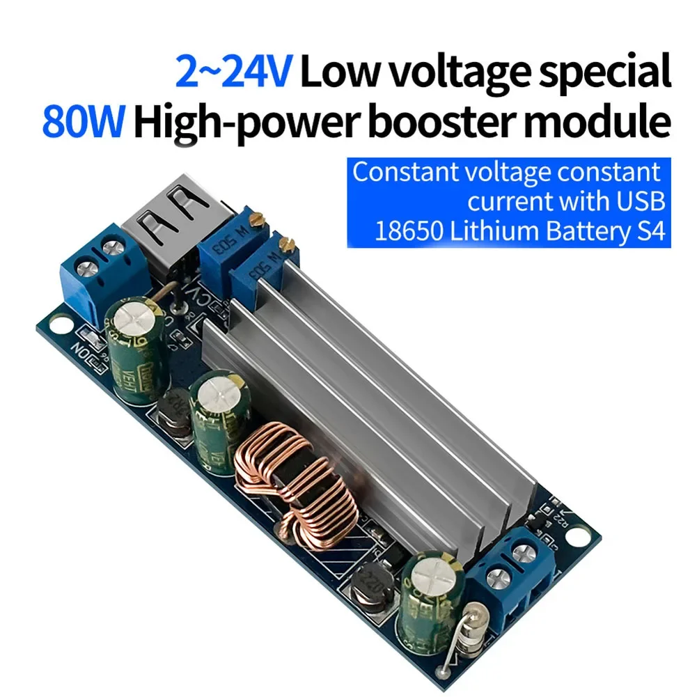 Dc2-24v na dc3-30v elektrické napětí konvertor 4A 80w step-up transformátor energie modul kubíků stejnoběžného pro 18650 as i lay dying baterie high-power posilovací