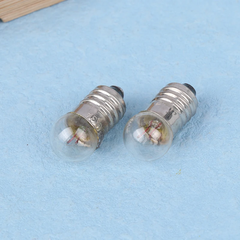 미니어처 라운드 소형 라이트 캐논, 학생 물리 실험 손전등, 소형 전구 구슬, 25 개, 1.5V, 3.8V