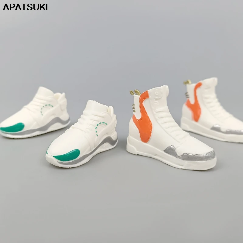 Fashion Basketball Doll Shoes Sneakers For Ken Boy Dolls Sports Shoes For Barbie's Boyfriend Ken 1/6 Doll Accessories