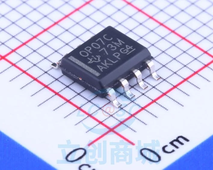 1 Pz/Lote Op07C Op07 Op07Cdr Sop-Amplificadores Operacionais-Op Amp 8 Offset B