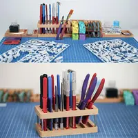 Wooden Model Tools Kit Organizer Rack For DIY Model Building Making Tool Storage Hobby Tools Holder Crafts Tools Rack Stand 1