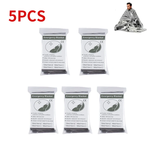 5PCS Silver
