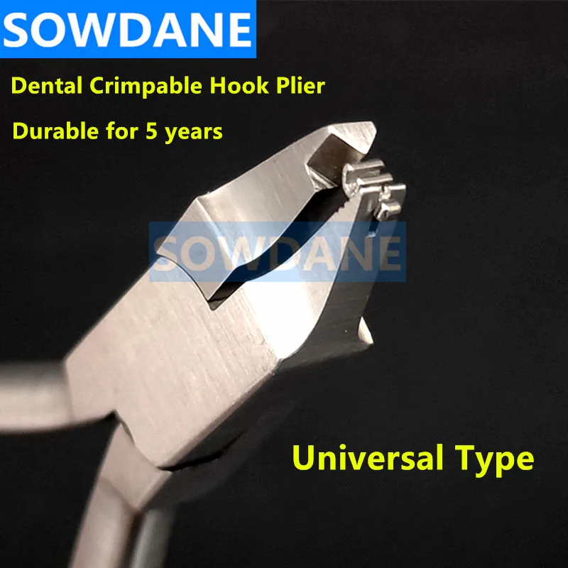 1pc Dental Orthodontic Crimping Plier Crimpable Hook Pliers Hook