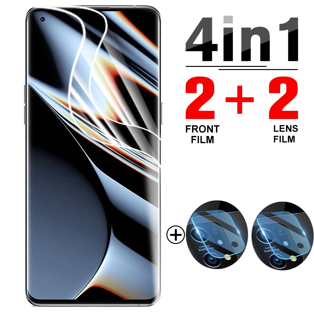 4In1 Trova X5 Pellicola Idrogel Per Oppo Trova X5 Pro Pellicola Protettiva Per Trova X5 Pro X5Pro X5 Lite Pellicola Protettiva Leggera Non In Vetro
