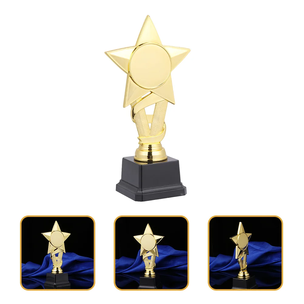 2 Pcs Trophy Award Trophies for Party Mini Prizes Baseball Carnival Football Plastic Student Tennis Gifts