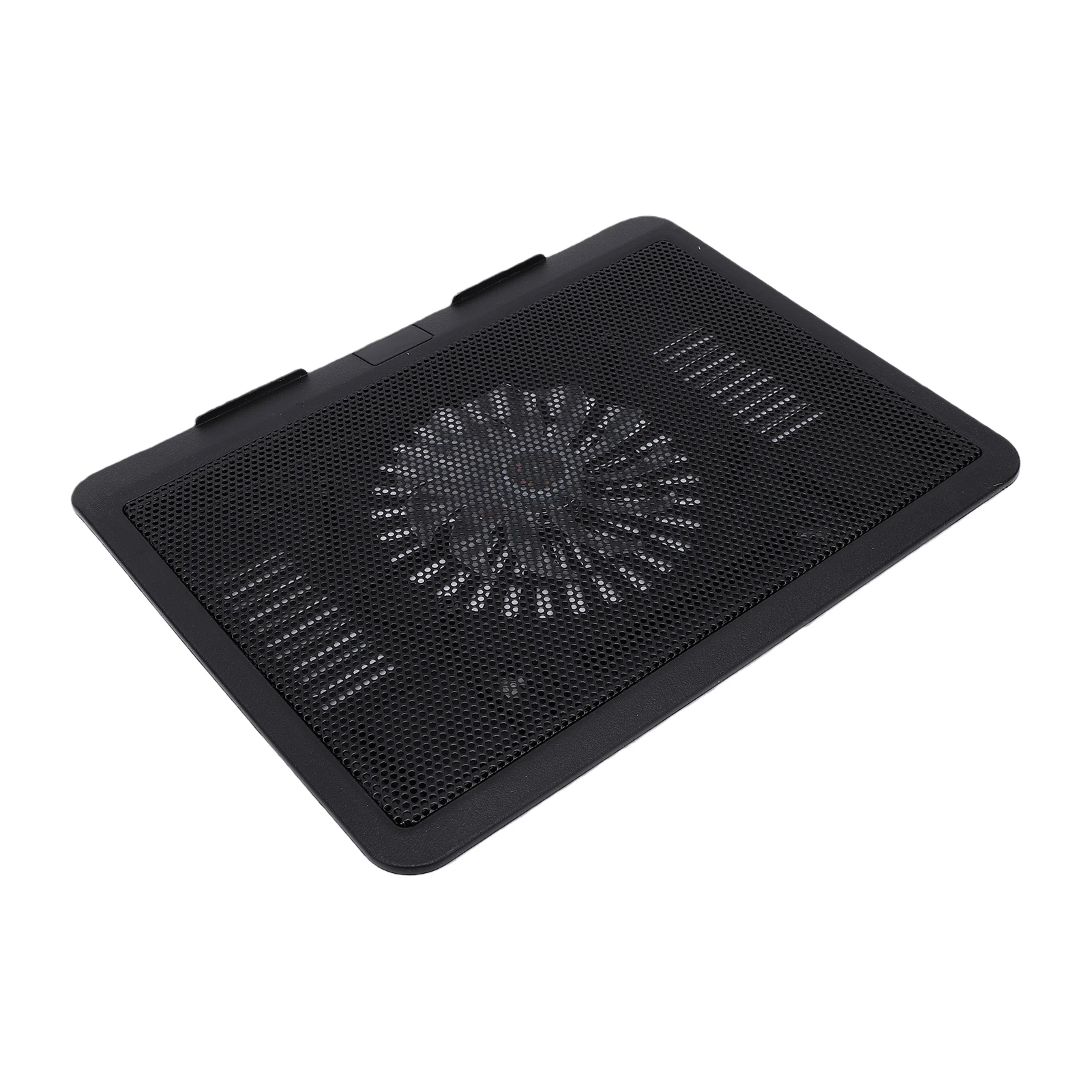 Ultra-Thin Ergonomic Laptop Cooling Pad with Silent Fan and Non-Slip Stand