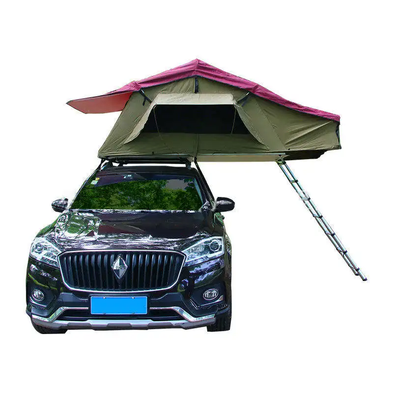 

Camping 2-4 Persons Outdoor Travel Hiking Roof Top Tent Car Rooftop Tent Hard Shell Top Roof Tent