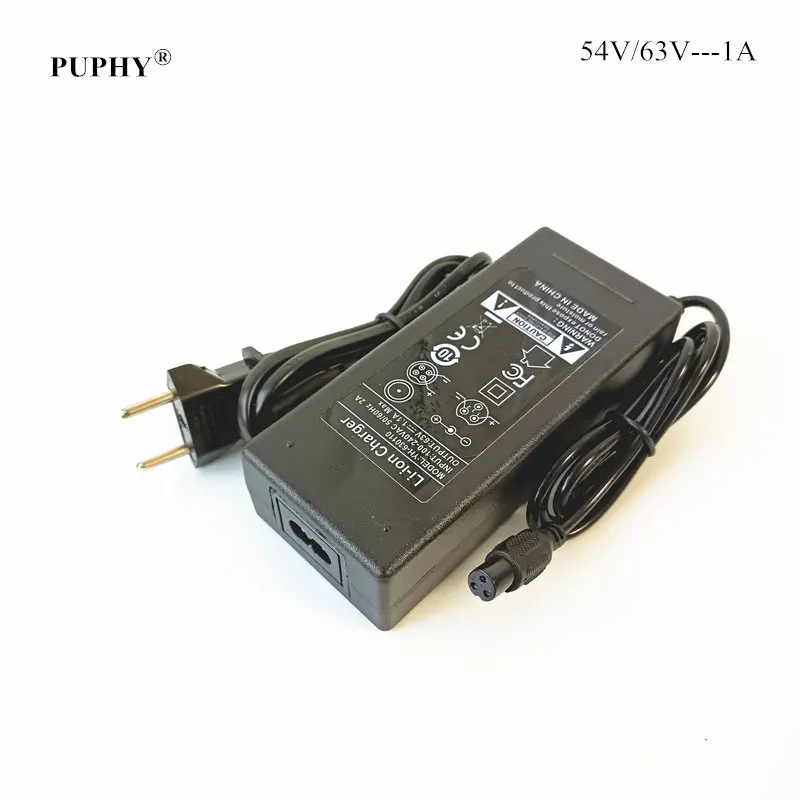Puphy® 63v 54v 1.1a Charger Smart 100v240v Electric Balance Scooter