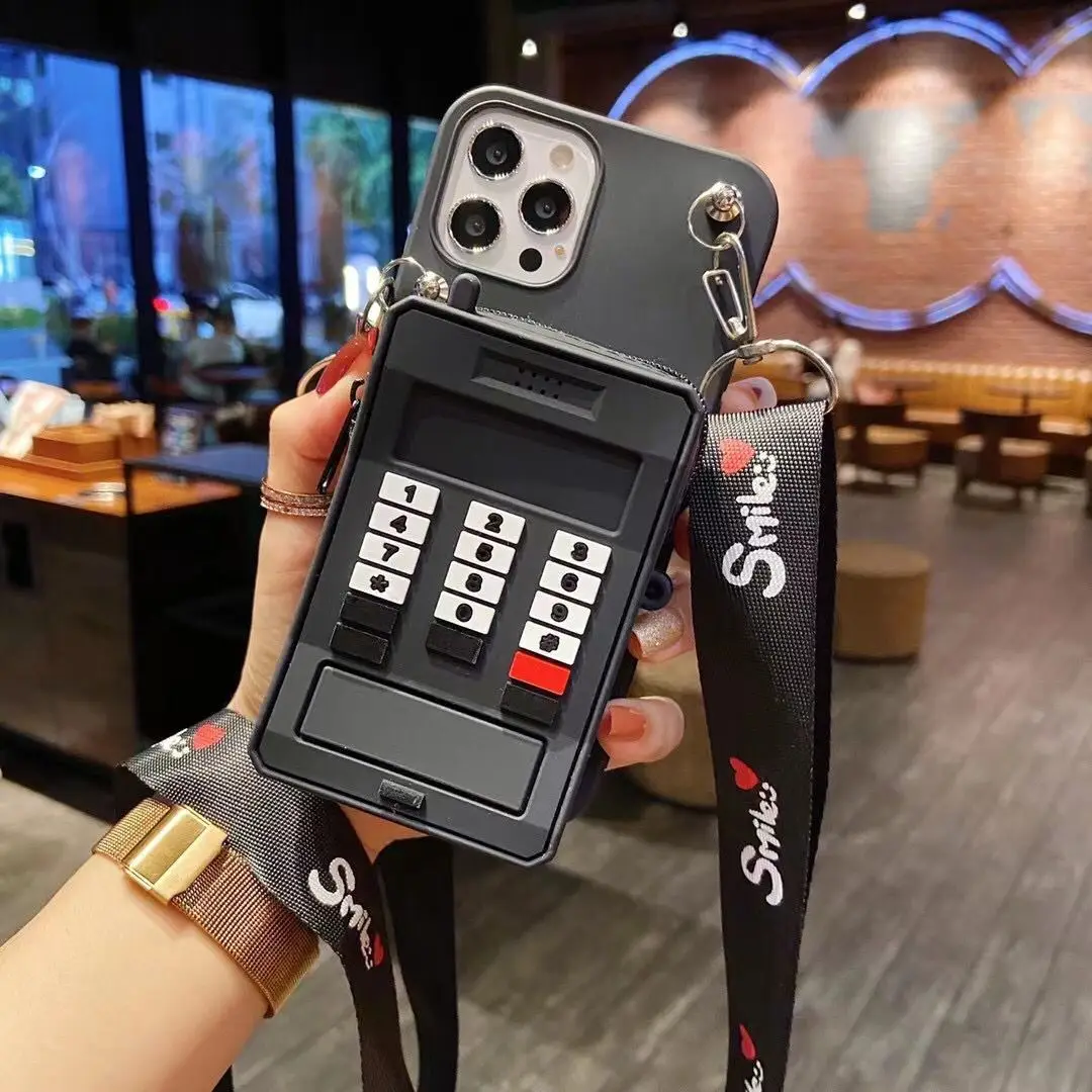 Cute Dog 3D Coin Wallet Phone Bag - Cartoon Mobile Case