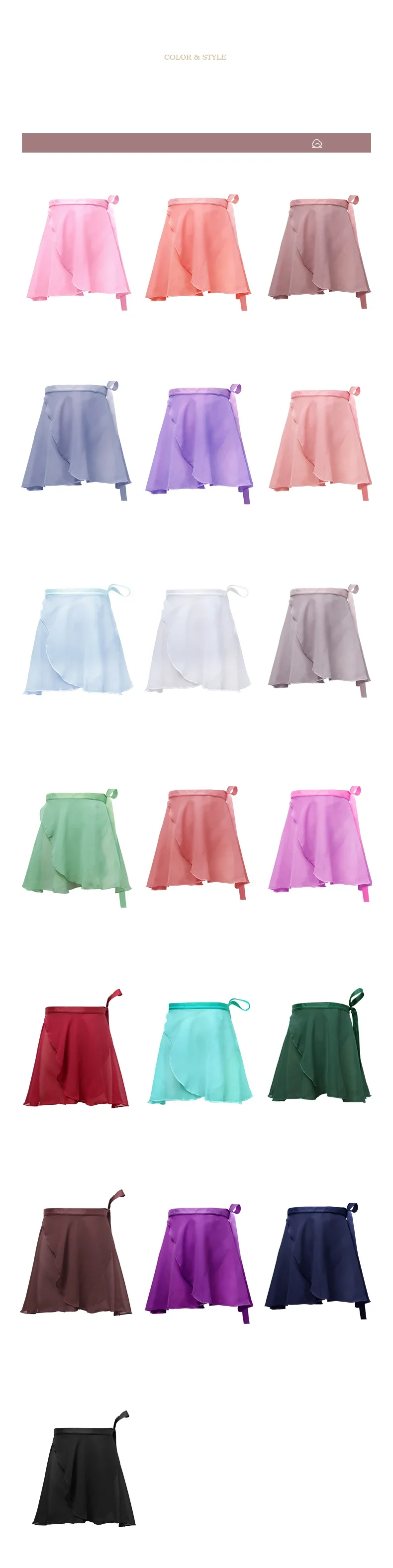 Chiffon Ballet Skirt Image 3