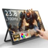 AHXJKA 23.8 Inch Touch/No Touch Portable Computer Display Monitor FHD100% sRGB IPS Screen w/Stand For Laptop PC Mac Phone Game