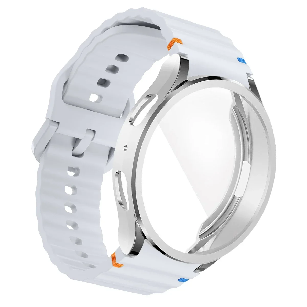 Durable Sports Strap with Silicone Bracelet and Protective Cover