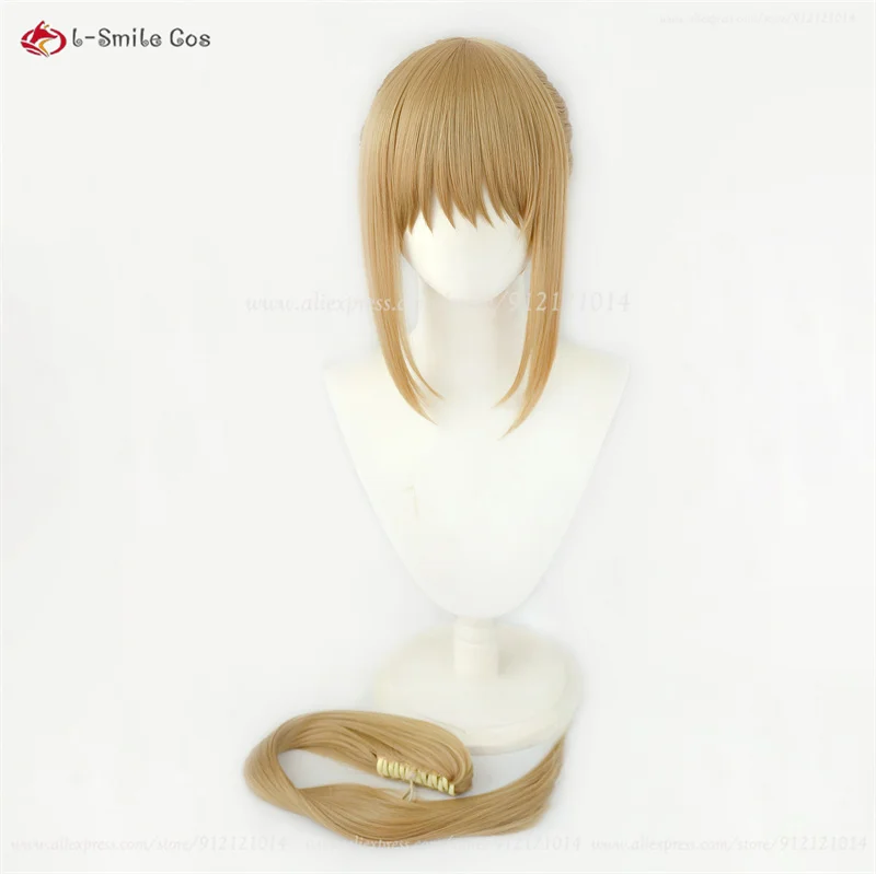 Okita Sougo Cosplay Perücke 70cm/32cm Light Linen Brown, hitzebeständig, Synthetik 22 Okita Sougo Cosplay Perücke 70cm/32cm Light Linen Brown, hitzebeständig, Synthetik 11